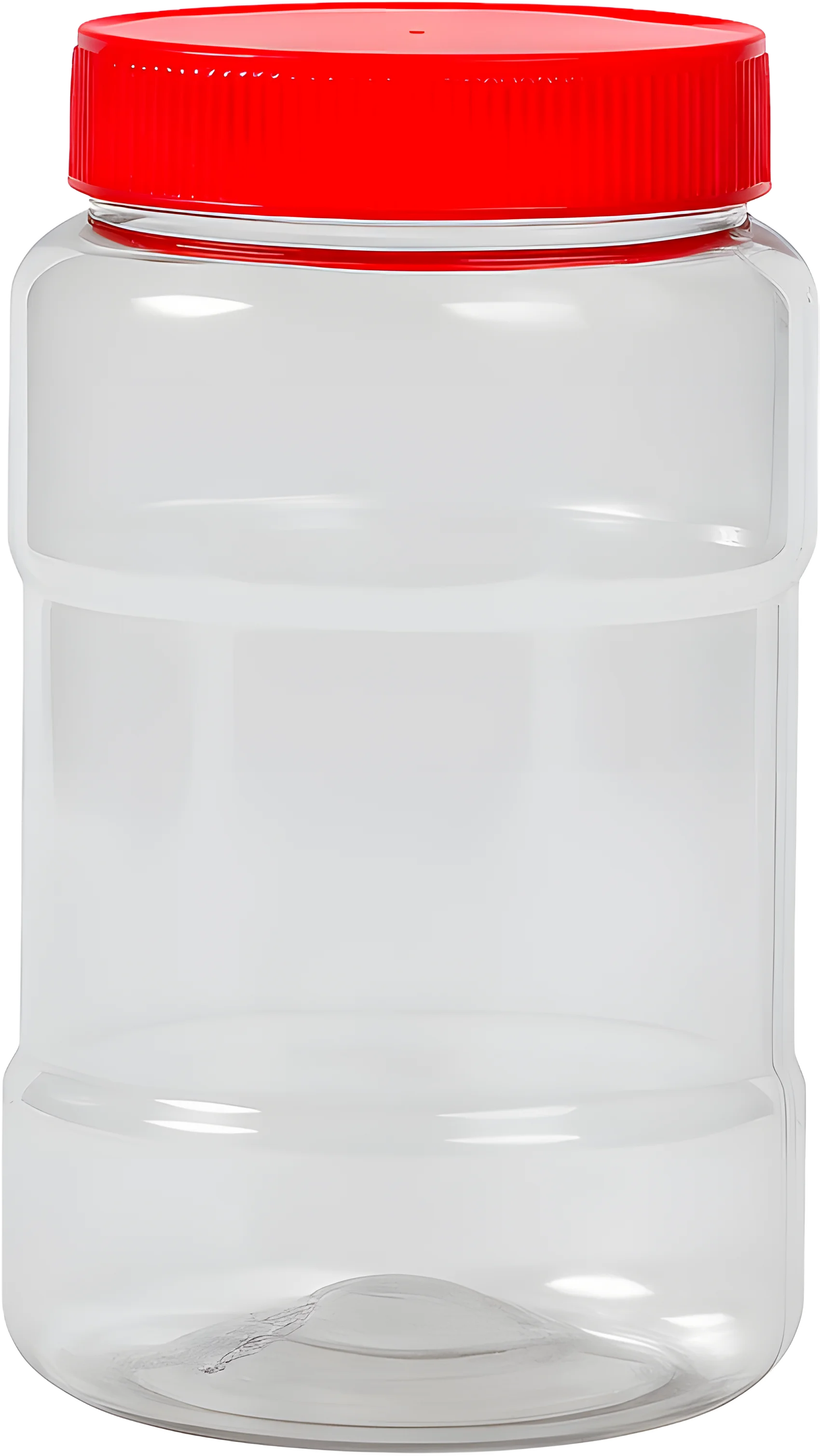 FRASCO PLÁSTICO REDONDO 1500 ML TARRINA